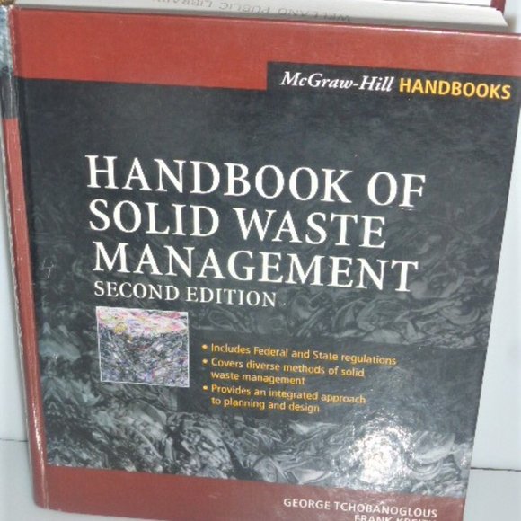 2002 Handbook of Solid Waste Management Tchobanoglous Kreith 2nd Edition - Picture 5 of 15